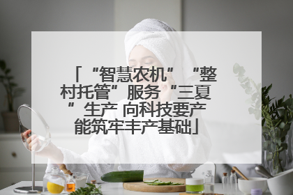 “智慧农机”“整村托管”服务“三夏”生产 向科技要产能筑牢丰产基础