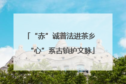 “赤”诚普法进茶乡 “心”系古镇护文脉