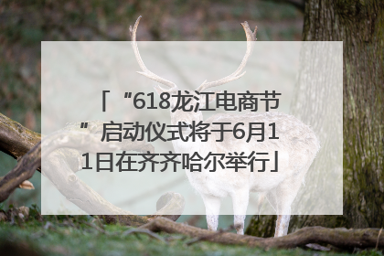 “618龙江电商节”启动仪式将于6月11日在齐齐哈尔举行