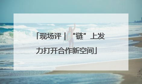 现场评｜“链”上发力打开合作新空间