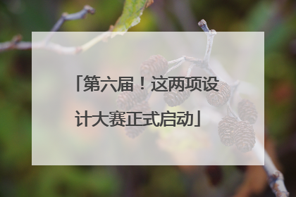 第六届！这两项设计大赛正式启动