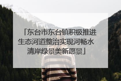 东台市东台镇积极推进生态河道整治实现河畅水清岸绿景美新愿景