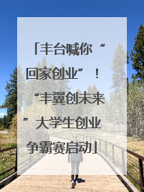 丰台喊你“回家创业”！“丰翼创未来”大学生创业争霸赛启动