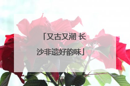 又古又潮 长沙非遗好韵味