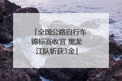 全国公路自行车锦标赛收官 黑龙江队斩获3金
