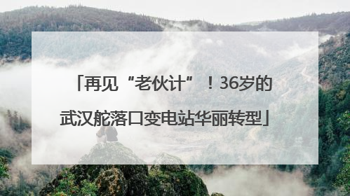 再见“老伙计”！36岁的武汉舵落口变电站华丽转型