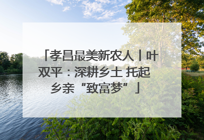 孝昌最美新农人丨叶双平：深耕乡土 托起乡亲“致富梦”
