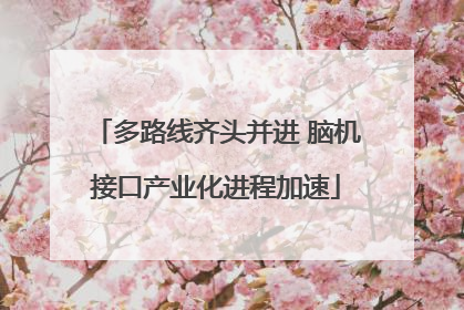 多路线齐头并进 脑机接口产业化进程加速