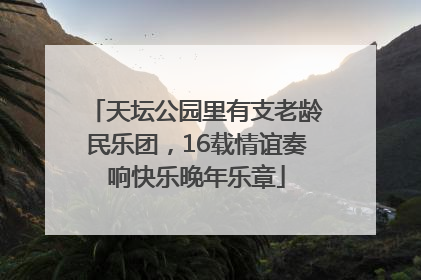 天坛公园里有支老龄民乐团，16载情谊奏响快乐晚年乐章