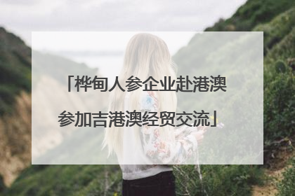 桦甸人参企业赴港澳参加吉港澳经贸交流