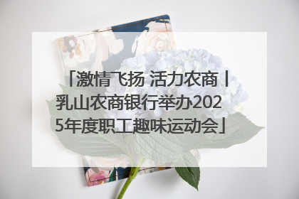 激情飞扬 活力农商丨乳山农商银行举办2025年度职工趣味运动会