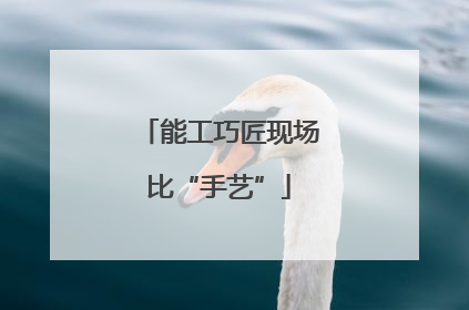 能工巧匠现场比“手艺”