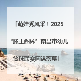 萌娃秀风采！2025“滕王阁杯”南昌市幼儿篮球联赛圆满落幕