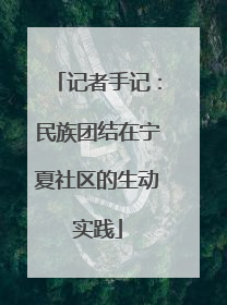 记者手记：民族团结在宁夏社区的生动实践