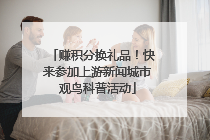 赚积分换礼品！快来参加上游新闻城市观鸟科普活动