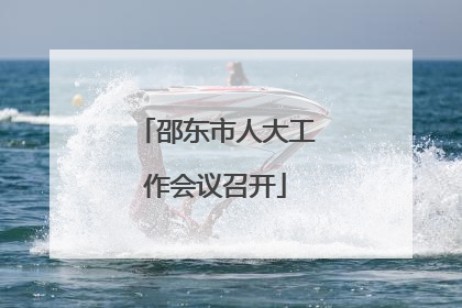 邵东市人大工作会议召开