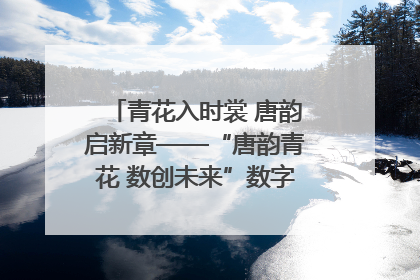 青花入时裳 唐韵启新章——“唐韵青花 数创未来”数字文创设计大赛启幕