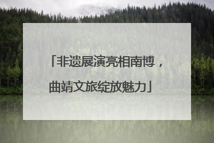 非遗展演亮相南博，曲靖文旅绽放魅力