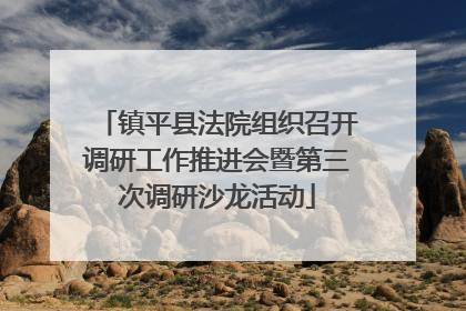 镇平县法院组织召开调研工作推进会暨第三次调研沙龙活动