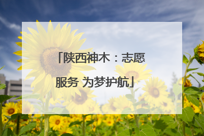 陕西神木：志愿服务 为梦护航