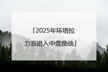2025年环塔拉力赛进入中盘鏖战